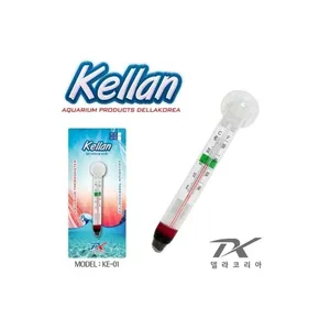 켈란 온도계 KE-01(중) 어항 유리온도계 수족관용품