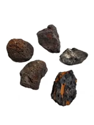 투톤 미니화산석(현무암)제주석 3cm-7cm 5개(어항 정원 장식돌 자연석 돌맹이 자갈)