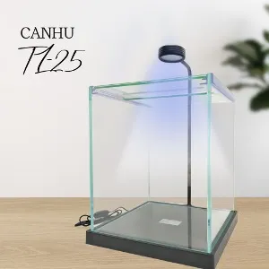 칸후 조명 어항 받침대 세트 TL-25 일반어항 25x25x30cm 5T