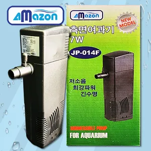 다팜아쿠아 아마존 JP-014F 7W 저소음 긴수명 간편한 설치 45cm 60cm 수조 사용 측면 여과기