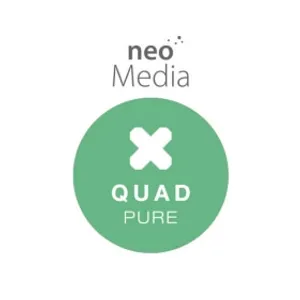 네오 미디어 QUAD 퓨어 M ( 1리터 ) 중성 여과재-비닐포장