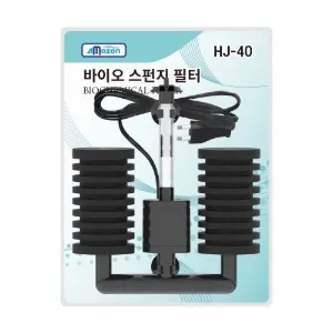 아마존 HJ-40 바이오 스펀지 필터 여과기