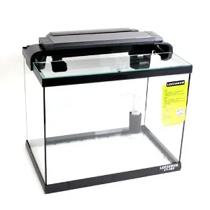 리컴 XT-360 블랙 아쿠아리움 LED 일체형 사각 어항