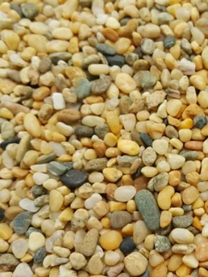 아카시아 옐로우 3.5kg 입자크기 3-5mm 관상어용 구피 열대어 어항 바닥재 모래