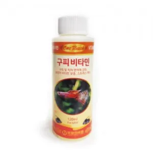 원터치 구피비타민 120ml