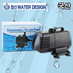 다팜아쿠아 협신 UP100W 100W 수족관 연못 분수 고출력 인라인 수륙양용 수중 세드라 펌프 모터