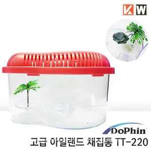 KW 고급 아일랜드 채집통 TT-220 레드 1개