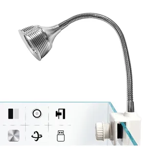 칸후 메탈 COB LED 수족관 조명 WB-01 USB 타입