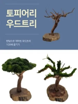 토피어리 우드트리 랜덤 1개 / 활착수초 음성수초 은신처 초보자