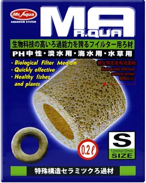 미스터아쿠아 MA 링타입 여과재 (S) 0.2L