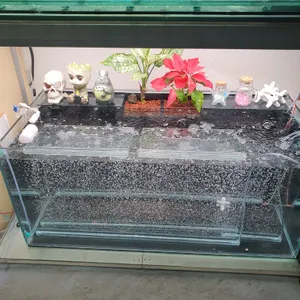 150mm~800mm까지 다양한 사이즈로 연출하는 유리 막대 에어 커튼 기포기 자체 제작 작품 모든 제품 수 작업