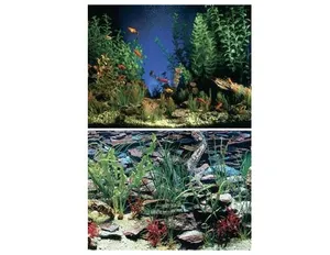 PENN PLAX 양면 백스크린 [DB10] [가로 30cm*세로 30cm]