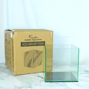 칸후 파손제로 어항 25HQ하이큐브 일반어항 25X25X30cm 5T 미니 수족관 베타 구피