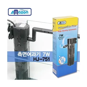 아마존 측면여과기 HJ-751(7W) 여과기 측면여과기 수족관용품