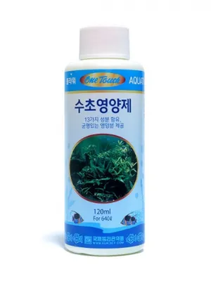 원터치 수초영양제 120ml (수초성장촉진 복합액체비료)