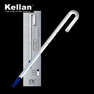 켈란 KE-G06 KE-G08 KE-G12  6T 8T 12T  6mm 8mm 12mm 수조 벽면 유리 걸이식 온도계