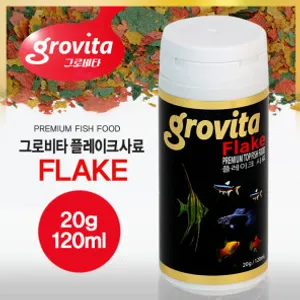 그로비타 플레이크사료 120ml