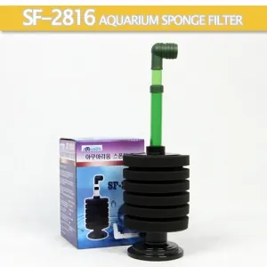 아마존 아쿠아리움 스펀지필터 ( SF - 2816 ) 앉은뱅이 스펀지여과기