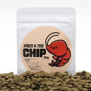 New 쉬림프&크랩 칩 체리새우 가재 크랩 전용사료