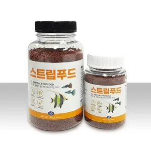 칸후 프리미엄사료 스트립푸드 (유통기한 26.10) 중소형 모든 열대어 베타 구피