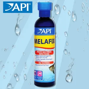 다팜아쿠아 API 멜라픽스 천연성분 안구 백탁 마우스 펑거스 세균성 수질개선제 237ml 8oz