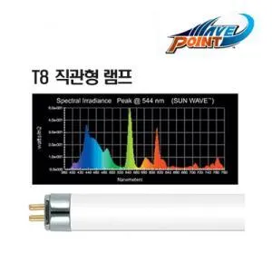 썬 웨이브 10000K T8 20W