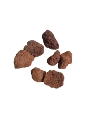 레드 미니화산석(현무암) 부스러기 1cm-2.5cm 10개(테라리움 어항레이아웃 디테일)