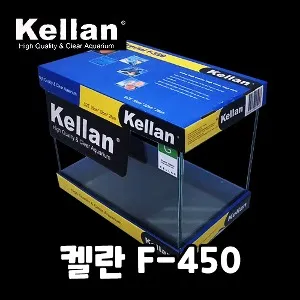 켈란 F-450 450F 크리스탈 어항 수조 45x30x32cm