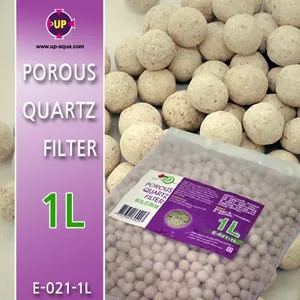 UP POROUS QUARTZ 여과재 볼타입 (1L)