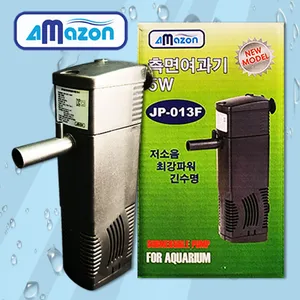 다팜아쿠아 아마존 JP-013F 5W 저소음 긴수명 간편한 설치 45cm 60cm 수조 사용 측면 여과기
