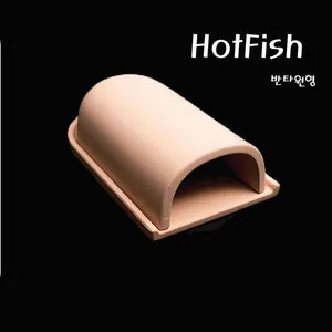 안시 플래코 산란상 ( 분리형 ) 반타원형 - 황토