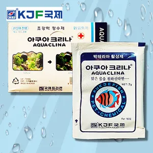 다팜아쿠아 국제 아쿠아크리나 관상어 해수 담수 전용 박테리아 활성 초강력 정수제 7g 1봉